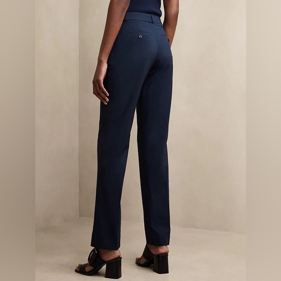 NWT Banana Republic | Logan bootcut straight wool blend trouser pant | size 4 - Picture 2 of 3